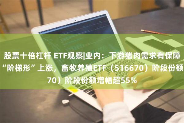 股票十倍杠杆 ETF观察|业内：下游猪肉需求有保障，猪价有望“阶梯形”上涨，畜牧养殖ETF（516670）阶段份额增幅超55%