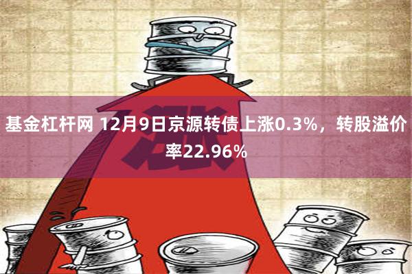 基金杠杆网 12月9日京源转债上涨0.3%，转股溢价率22.96%