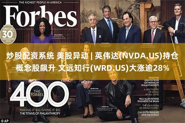 炒股配资系统 美股异动 | 英伟达(NVDA.US)持仓概念股飙升 文远知行(W